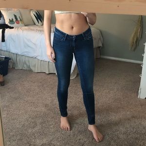 Dark wash denim jeans!